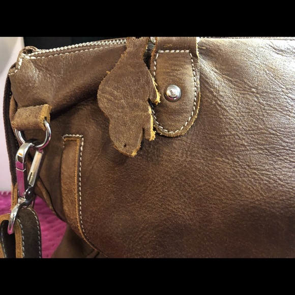 ROOTS grace large Africa tribe crossbody bag - Picture 9 of 12